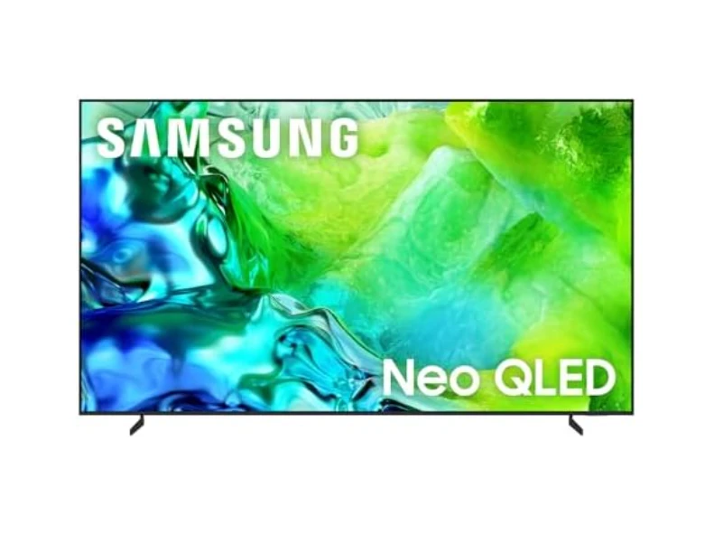 三星QN80H系列，Neo QLED迷你LED显示屏，4K UHD分辨率，配备三星Vision AI技术，支持智能Tizen操作系统，2026年出厂的产品