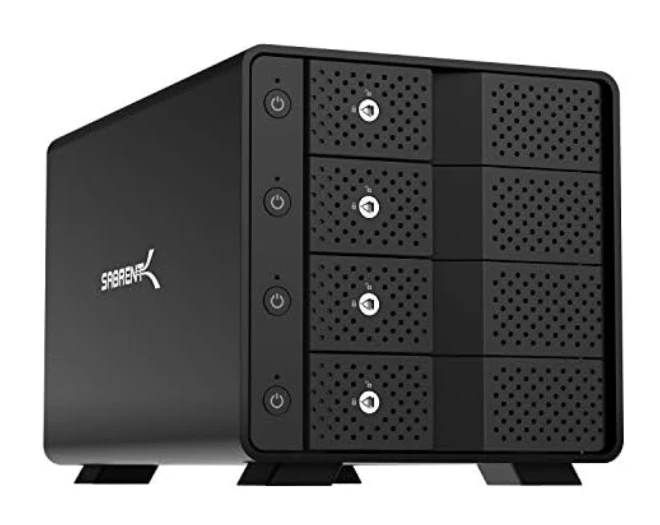 SABRENT 4口USB 3.2 Gen 2 SATA扩展坞（DS-SC4B）